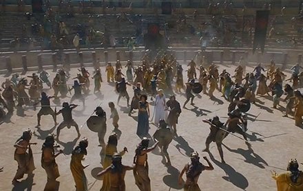 Sons of the Harpy attack Daenerys in Daznak’s Pit