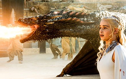 Drogon defends Daenerys in Daznak's Pit of Meereen